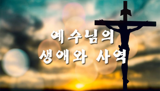 12월 1일 예수님의 생애와 사역 - 생명의 맥이 되라